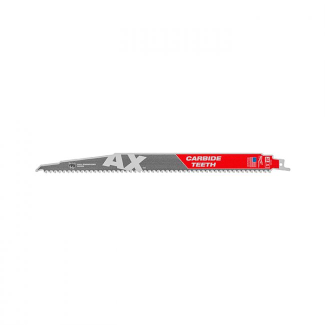 Полотно для шабельних пил TCT AX FANG TIP MILWAUKEE, 150х5мм, (деревина з цвяхами) (заміна 48475221) (48005221)