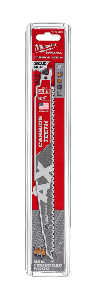 Полотно для сабельной пилы Milwaukee TСT AX 230 мм (48005226)