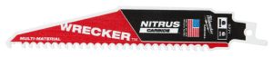 Полотно для шабельних пил TCT WRECKER NITRUS MILWAUKEE 150х4,2мм, (деревина з цвяхами, метал) (заміна на 48475271) (48005271)