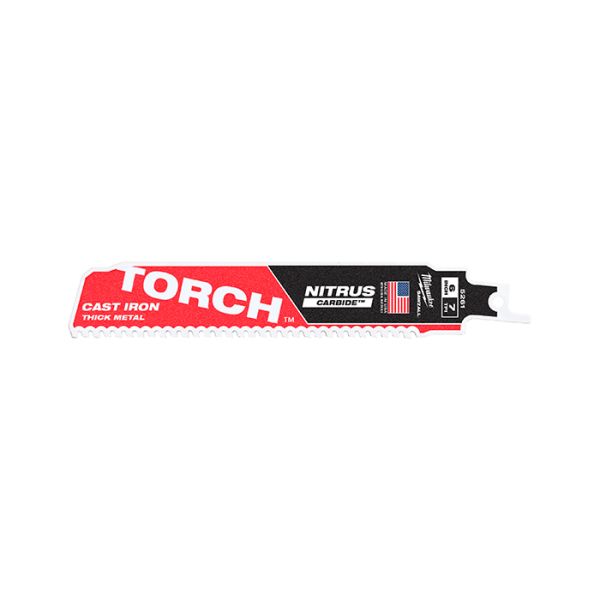 Полотно для сабельной пилы THE TORCH CARBIDE NITRUS Milwaukee 150x3,6 мм (5 шт.) (48005561)