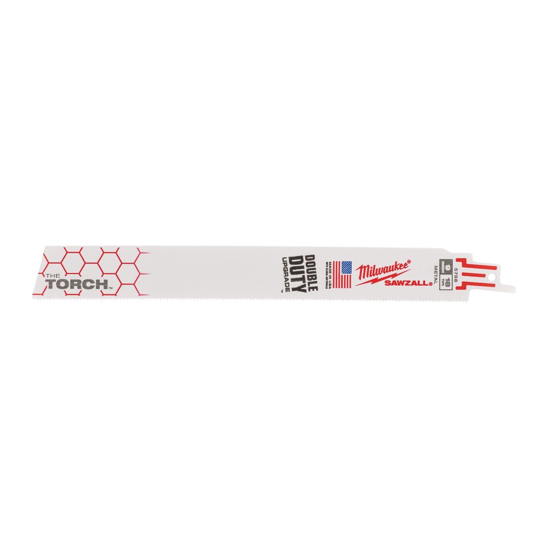 Полотно для шабельних пил TORCH MILWAUKEE, 230х1,4мм, (25шт), (метал) (48008788)