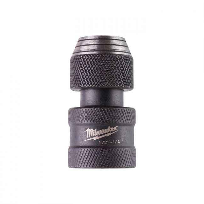 Перехідник ударний ShW MILWAUKEE, з квадрата 1/2'' на 1/4'' Hex (48034410)