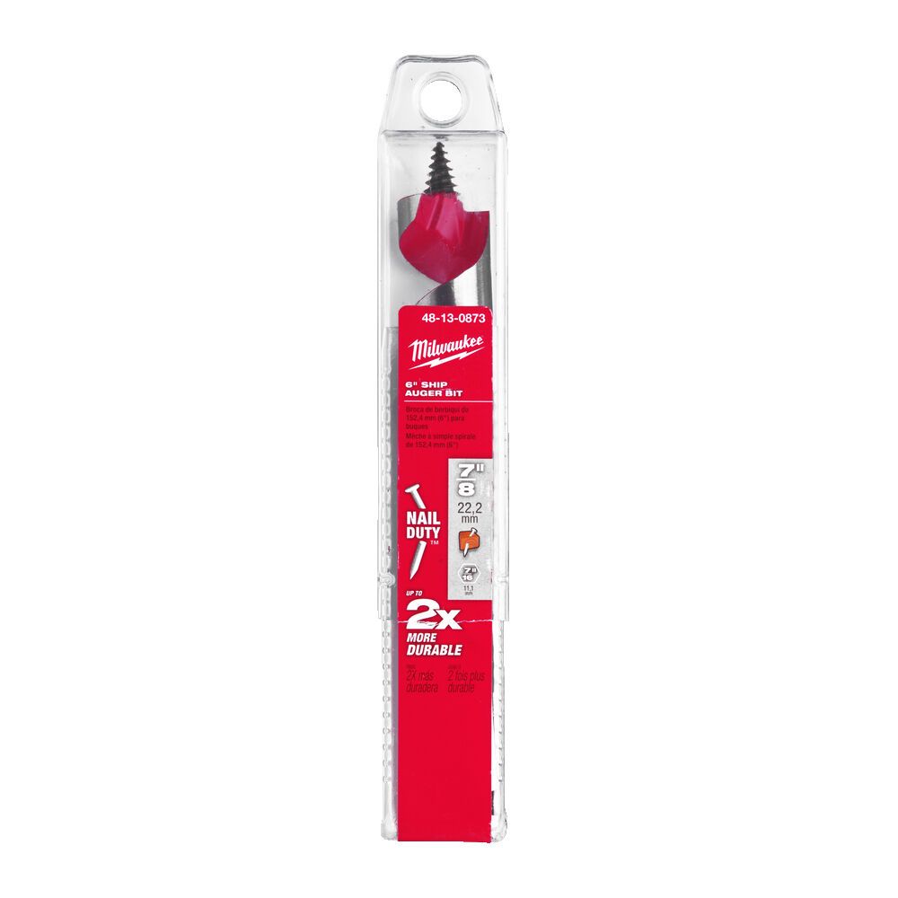 Cвердло спіральне Impact 7/16'' Hex MILWAUKEE, діаметр 22х153х100мм (48130873)