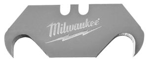 Леза змінні трапецієподібні MILWAUKEE, з гаками (50шт) пластиковий футляр (48221952)