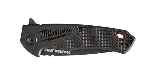 Ніж складний HARDLINE Smooth MILWAUKEE з лезом 75мм (48221994)