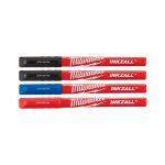 Набор ручек Milwaukee Fine Tip InkZAll 4 шт (48223165)