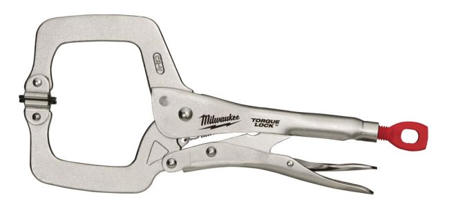Затискач-струбцина тип С Torque Lock MILWAUKEE, (шарнирні губки), 280мм (48223521)