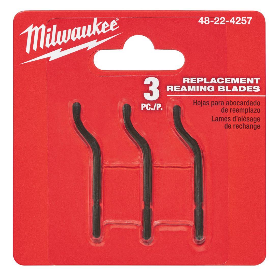 Леза змінні для зняття стружки та облою MILWAUKEE, (3шт) (48224257)