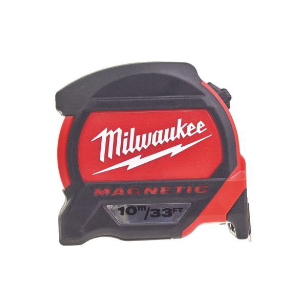 Рулетка магнітна PREMIUM MILWAUKEE, 10м/33фт, (27мм) (48227233)