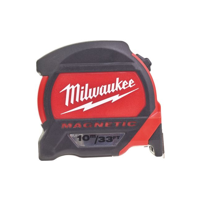 Рулетка магнітна PREMIUM MILWAUKEE, 10м/33фт, (27мм) (48227233)