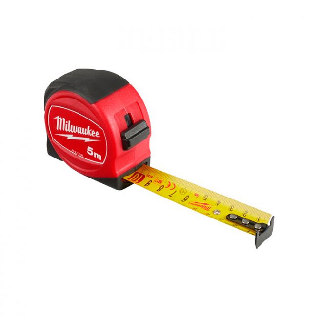 Рулетка SLIMLINE MILWAUKEE, 5м (25мм) (48227706)
