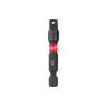 Переходник 1/4 Hex на 1/4 квадратный хвостовик DIN 3126 – E 6.3 Milwaukee (1шт) (48325030)