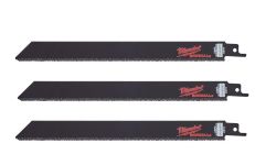 Полотно для шабельних пил Carbide Grit MILWAUKEE, 230мм, (3шт) (чавун, абразивні матеріали, фіберглас) (48471430)