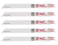 Полотно для шабельних пил THIN KERF MILWAUKEE, 230х1,8мм, (5шт), (метал) (48475187)