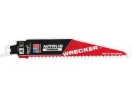 Полотно для шабельних пил WRECKER CARBIDE NITRUS MILWAUKEE, 150х4,2мм, (мультіматеріал) (48475271)