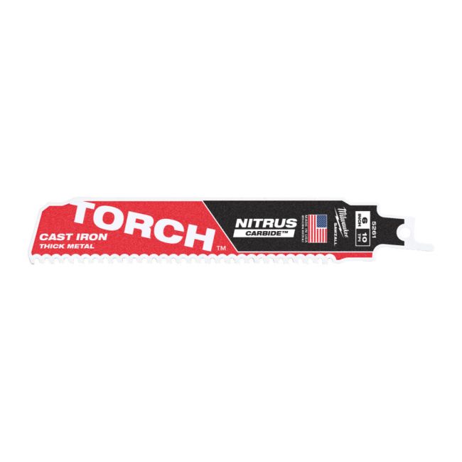 Полотно для шабельних пил TORCH CARBIDE NITRUS MILWAUKEE, 150х2,5мм, (метал) (48476251)
