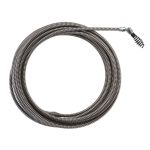 Тросик для прочистной машины 6мм x 7.6м spiral, pivot bulb auger (48532574)