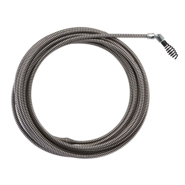 Тросик для прочистной машины 6мм x 7.6м spiral, pivot bulb auger (48532574)