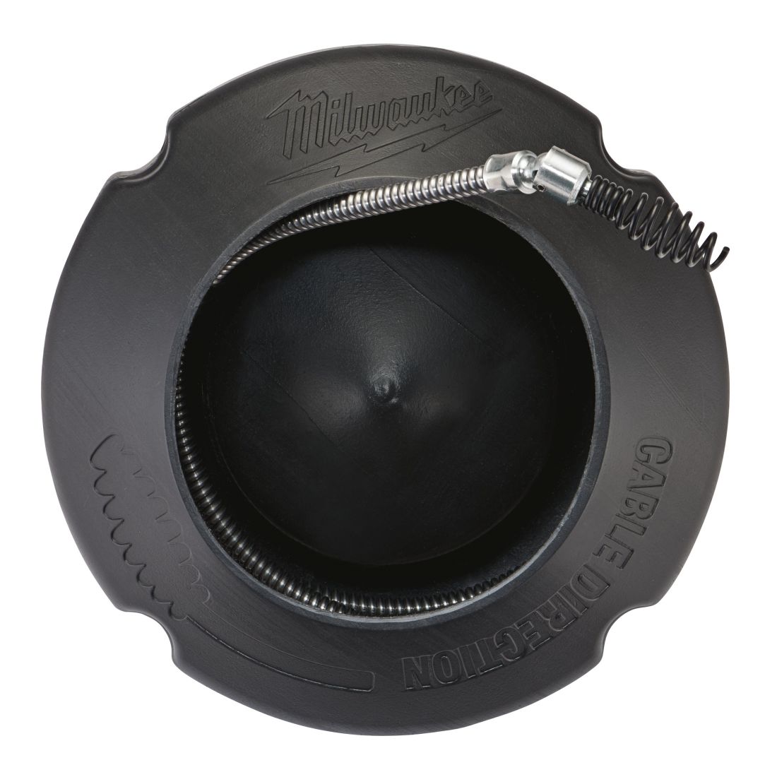 Тросик для прочистной машины 6мм x 7.6м spiral, pivot bulb auger + барабан (48532584)