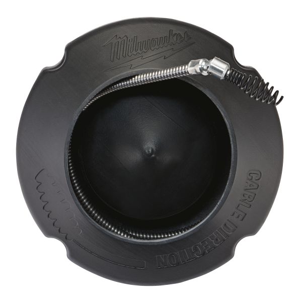 Тросик для прочистной машины 6мм x 7.6м spiral, pivot bulb auger + барабан (48532584)