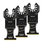 Полотно для мультитула Bi-Metal Carbide OPEN-LOK MILWAUKEE, 35х38мм, (3шт), (метал) (48851503)
