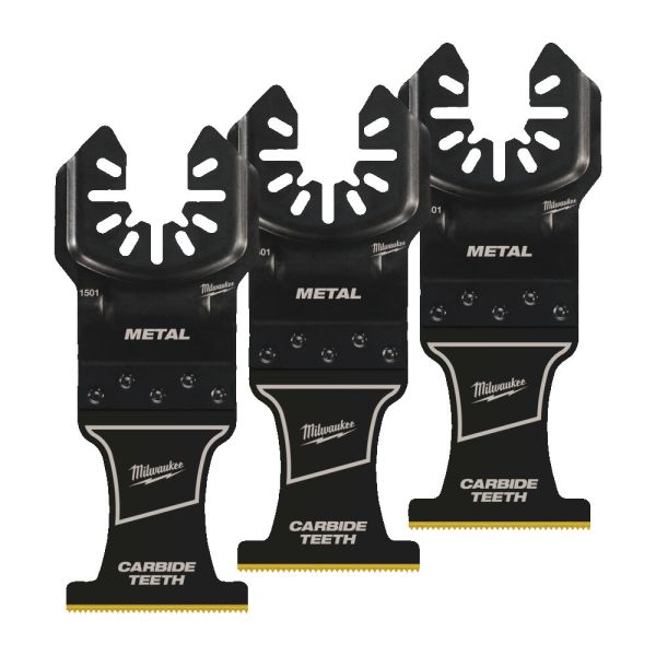 Полотно для мультитула Bi-Metal Carbide OPEN-LOK MILWAUKEE, 35х38мм, (3шт), (метал) (48851503)