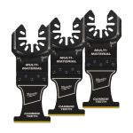 Полотно для мультітула Bi-Metal Carbide OPEN-LOK MILWAUKEE, 35х38мм, (3шт), (мультіматеріал) (48851523)