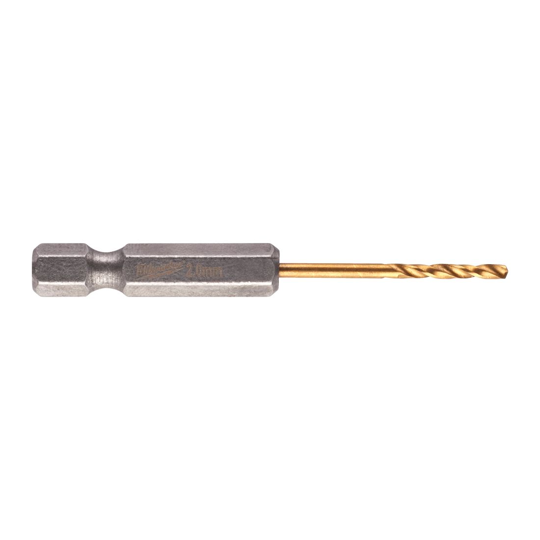 Свердло по металу RedHEX SHOCKWAVE™ HSS-TiN MILWAUKEE, діаметр 2,0х59,5х17мм, (2шт) (48894703)