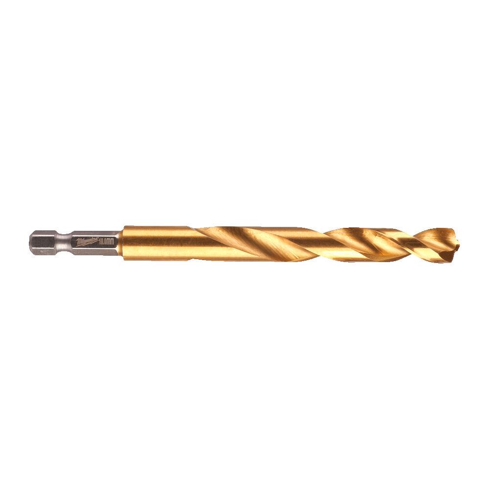 Свердло по металу RedHEX HSS-G TiN MILWAUKEE, діаметр 10,0х120х76мм (48894723)
