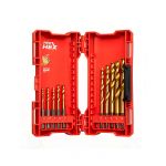 Набор сверл по металлу Milwaukee RedHEX HSS-G TiN, 19 шт. (48894760)