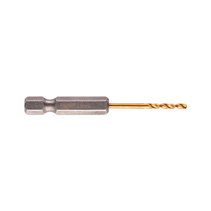 Свердло по металу RedHEX SHOCKWAVE HSS-TiN MILWAUKEE, діаметр 3,0х65х23мм, (2шт) (48894763)