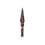 Свердло ступінчасте SHOCKWAVE Impact Duty MILWAUKEE, діаметр 4-12мм з кроком 1мм (48899261)