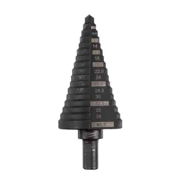 Свердло ступінчасте Step Drill MILWAUKEE, діаметр 6-40,5мм (48899340)