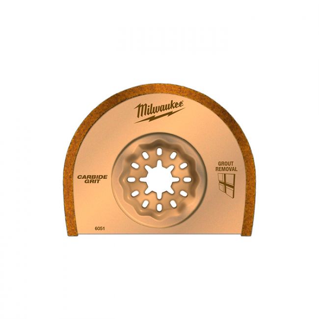 Полотно для мультітула STARLOCK MILWAUKEE, Carbide Grit 75х20х1,2мм (видалення затирки) (48906050)