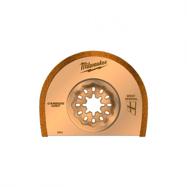 Полотно для мультітула STARLOCK MILWAUKEE, Carbide Grit 75х20х2,2мм (видалення затирки) (48906051)