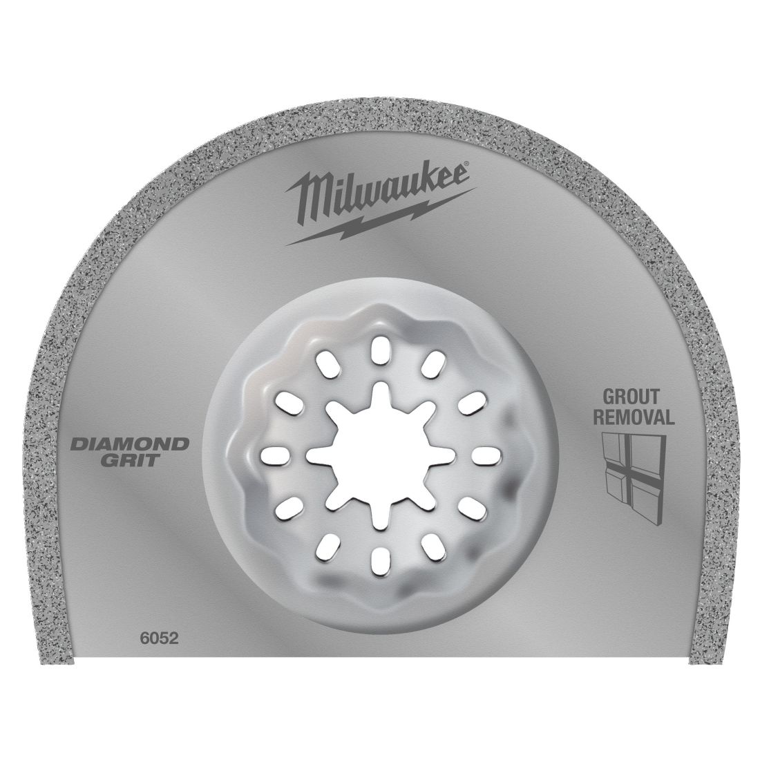 Полотно для мультітула STARLOCK MILWAUKEE, Diamond Grit 75х25х1,2мм (видалення затирки) (48906052)