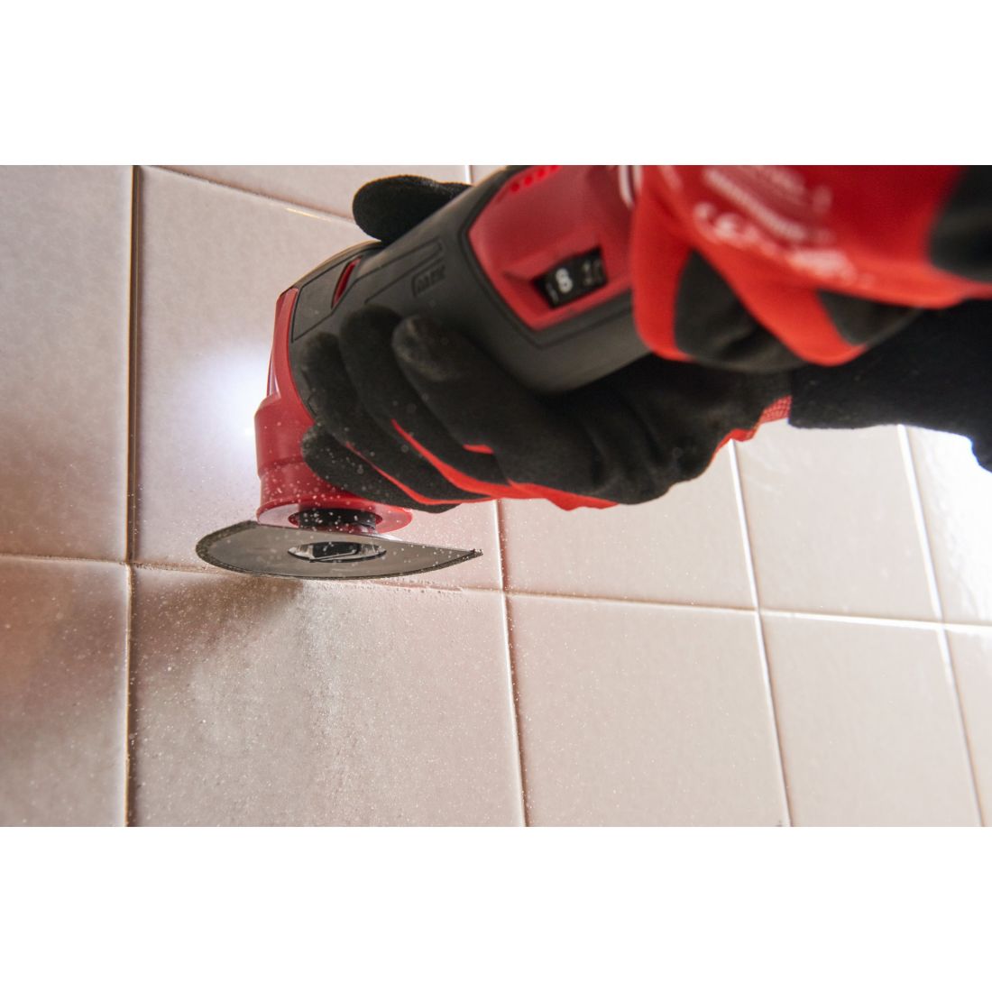 Полотно для мультітула STARLOCK MILWAUKEE, Diamond Grit 75х25х1,2мм (видалення затирки) (48906052)