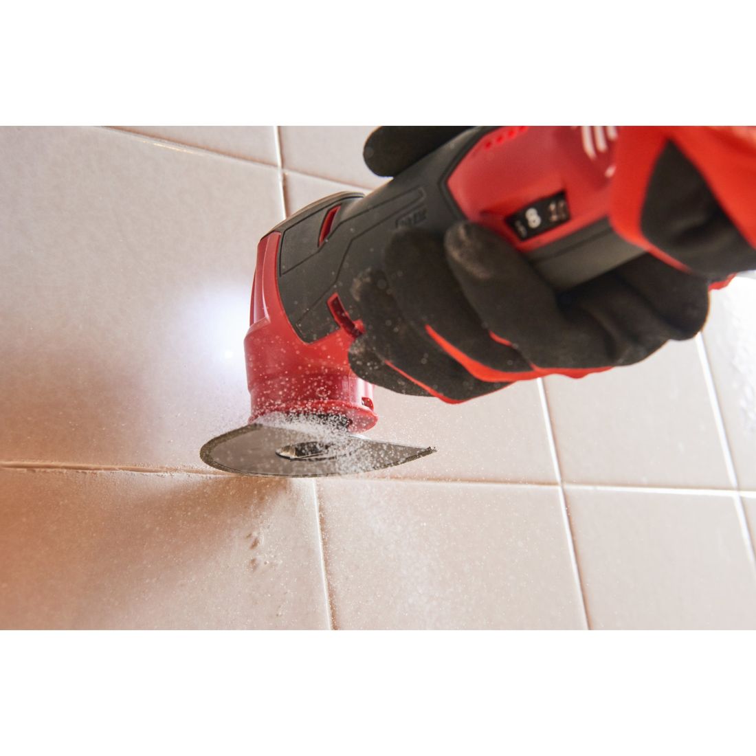 Полотно для мультітула STARLOCK MILWAUKEE, Diamond Grit 75х25х1,2мм (видалення затирки) (48906052)