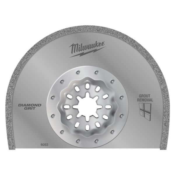 Полотно для мультітула STARLOCK MILWAUKEE, Diamond Grit 90х25х2,2мм (видалення затирки) (48906053)
