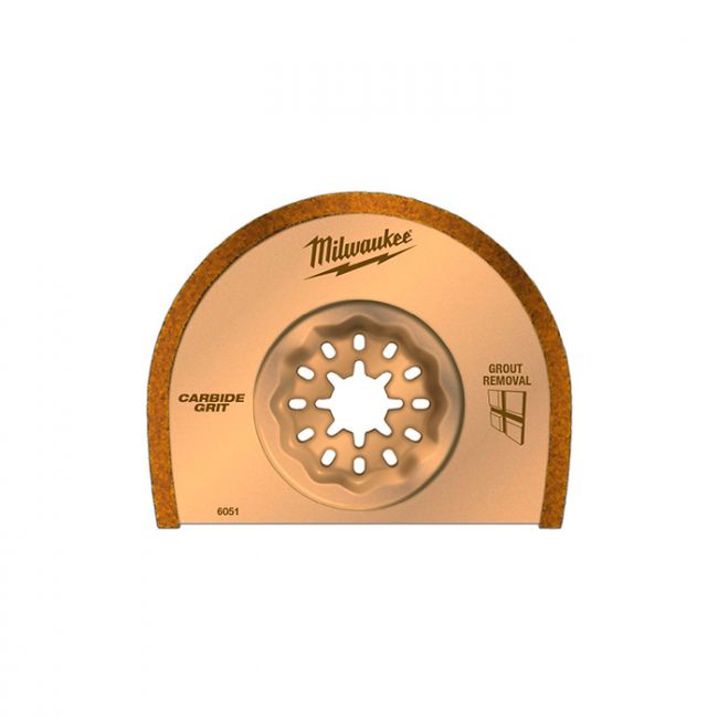 Полотно для мультітула STARLOCK MILWAUKEE, Diamond Grit 90х25х2,2мм (видалення затирки) (48906053)