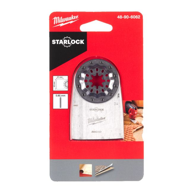 Шкребок жорсткий для мультітула STARLOCK MILWAUKEE, 52х37мм (48906062)