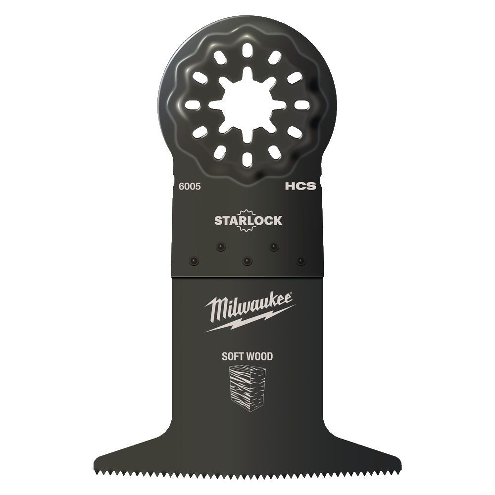 Полотно для мультітула STARLOCK MILWAUKEE, 65x42мм, (50шт) (деревина) (48906505)
