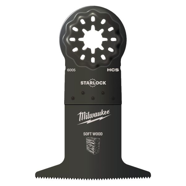 Полотно для мультітула STARLOCK MILWAUKEE, 65x42мм, (50шт) (деревина) (48906505)