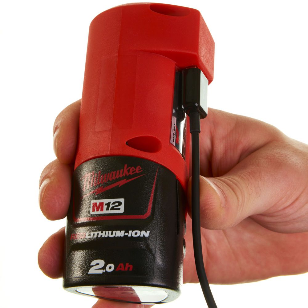 Адаптер для акумуляторів М12 USB MILWAUKEE (4931433664)