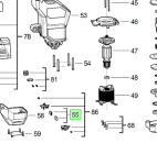 Комплект щіток вугільних для K850S MILWAUKEE (4931472073)