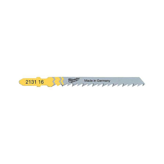 Полотна для лобзиків T144D MILWAUKEE, 75х4,0мм, (5шт), (деревина, швидкий різ) (4932213116)
