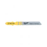 Полотна для лобзиків T111C MILWAUKEE, 75х3,0мм, (5шт), (деревина) (4932254071)