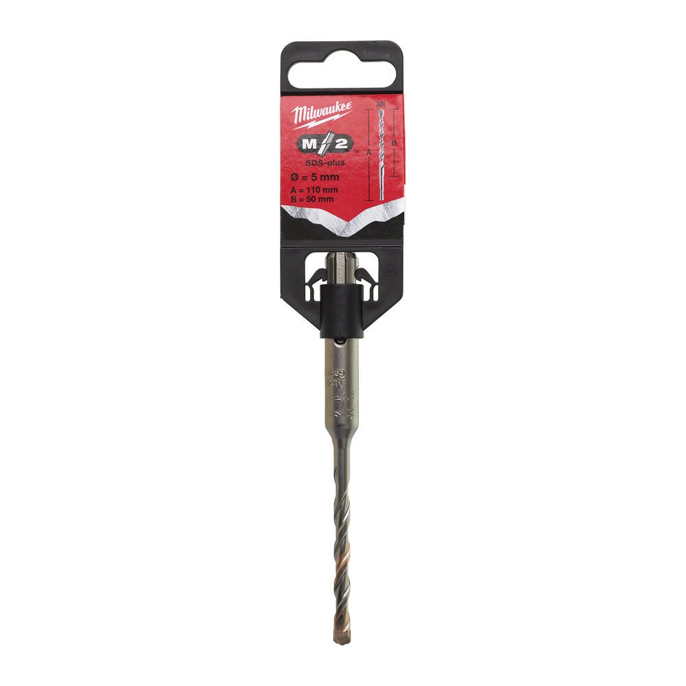 Бур SDS-PLUS M2 MILWAUKEE, діаметр 5,0х110х50мм (4932307067)