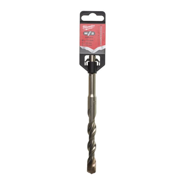 Бур SDS-PLUS M2 MILWAUKEE, діаметр 13,0х160х110мм (4932307946)
