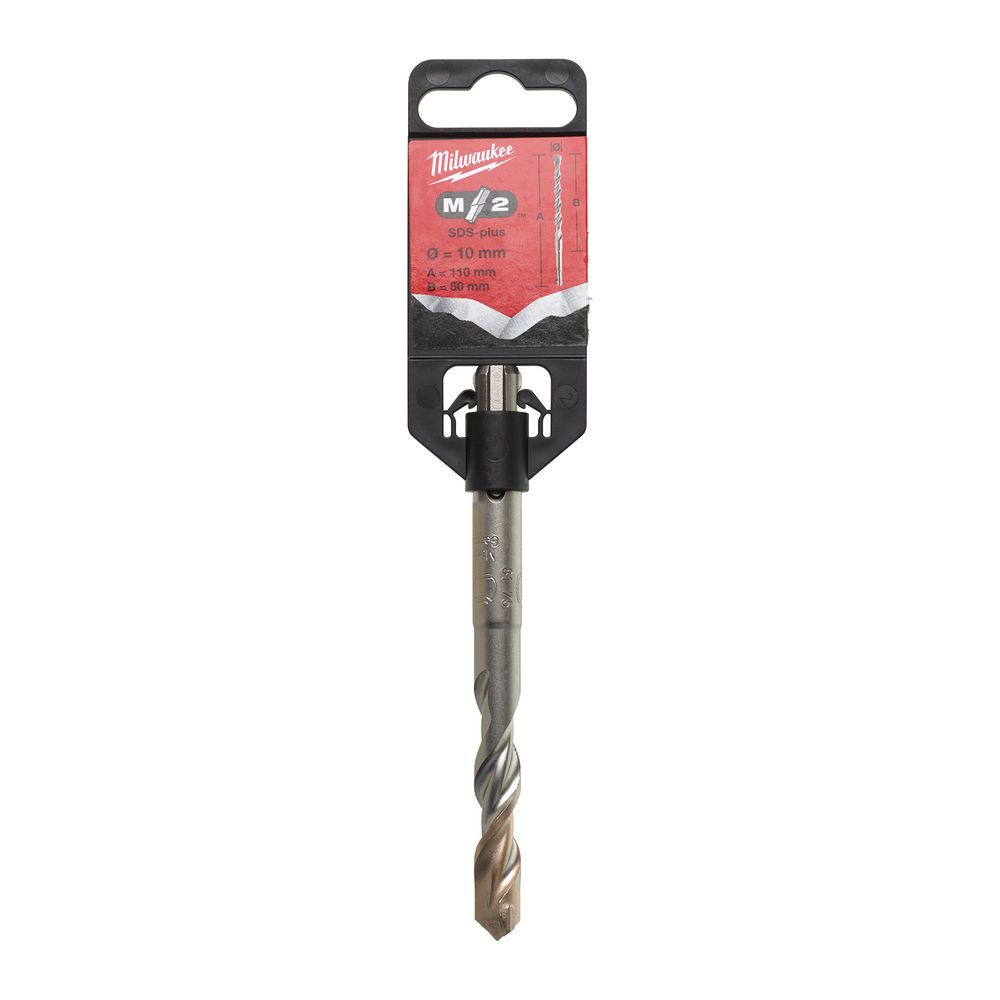Бур SDS-PLUS M2 MILWAUKEE, діаметр 10,0х110х50мм (4932340410)
